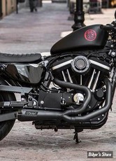 ECHAPPEMENT - TWO BROTHERS RACING - SPORTSTER 14up - COMP-S 2-1 - NOIR / EMBOUT : CARBONE - 005-4580199-B