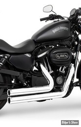- ECHAPPEMENT - FREEDOM PERFORMANCE - INDEPENDENCE SHORTY - 2EN2 - SPORTSTER 04UP - CORPS : CHROME / SORTIE : CHROME - HD01056
