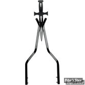 MONTANT DE SISSY BAR - CYCLE VISIONS - DAGGERTUDE - LARGEUR 11" - HAUTEUR : 18" - NOIR - CV8029B