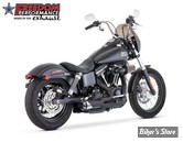 - ECHAPPEMENT FREEDOM PERFORMANCE - SHORTY - 2EN1 - DYNA 91/05 - AMERICAN OUTLAW - COMBO - NOIR / CHROME / NOIR  - HD01106