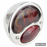  FEU ARRIERE VINTAGE - 1928/1931 - INOX - TC BROS - TC BROS. DUOLAMP/MODEL A TAIL LIGHT - INOX - Incandescent/STOP Lens