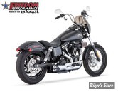 - ECHAPPEMENT FREEDOM PERFORMANCE - SHORTY - 2EN1 - DYNA 91/05 - AMERICAN OUTLAW - COMBO - CHROME / NOIR / CHROME - HD001107