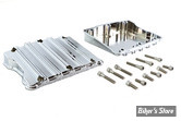 ECLATE D - PIECE N° 01 -  COUVRES CULBUTEURS - TWINCAM 99/17 - OEM 17572-99 - FINNED - CHROME - V-TWIN