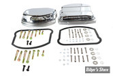 ECLATE D - PIECE N° 17B - COUVRE CULBUTEURS TYPE PANHEAD - BIGTWIN 84/99 - Panhead Evolution Rocker Box Set - CHROME