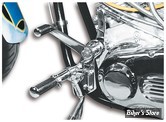 COMMANDES AVANCEES - BIGTWIN 58/99 - TYPE ORIGINE - + 2" AVEC REPOSES PIEDS - 3/4" - CHROME