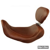 SELLE MUSTANG - WIDE TRIPPER - DYNA 06UP - LISSE - MARRON - 13" - Avec Dossier