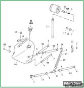  ECLATE A - PIECE n° 00 - ECLATE DES PIECES DE RESERVOIR D'HUILE - SPORTSTER 1994/2003