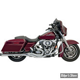 ECHAPPEMENT BASSANI - ROAD RAGE 2EN1 MEGA POWER - TOURING 95/16 - CHROME AVEC EMBOUT FLUTED CONTRAST CUT