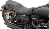-  SELLE DRAG SPECIALTIES - DYNA 06/17 - PREDATOR 2-UP SEAT - NOIR / SOLAR REFLECTIVE - DIAMOND /  NOIR - 0803-0541