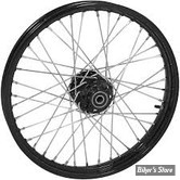 21 x 2.15 - Roue avant 40 rayons Narrow Glide - CUSTOM CHROME - NOIR