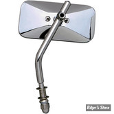RETRO RECTANGLE - EMGO - DIE CAST - HD STYLE - CHROME - 20-34820
