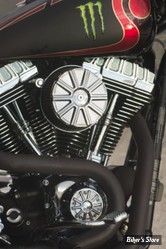 - KIT FILTRE A AIR A.NESS - MILWAUKEE EIGHT TOURING 17UP / SOFTAIL 18UP - STAGE 1 BIG SUCKER AIR CLEANER KIT - 10 GAUGE - CHROME - 18-316