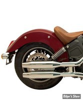 SILENCIEUX - INDIAN SCOUT 15UP - SUPERTRAPP - MUFFLER 3" SCOUT SLIP-ON BLACK - TAPERED - CHROME - 628-21130    