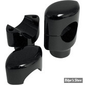 38MM - RISERS DRAG SPECIALTIES - BIG BUFFALO - HAUTEUR : 38.00MM  / 1 1/2" - NOIR