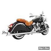 ECHAPPEMENT - FREEDOM PERFORMANCE - INDIAN CLASSIC / CHIEFTAIN / ROADMASTER - CHOLO SHARKTAIL COMPLETE SYSTEM - STD - CHROME - IN00047