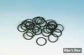 DOC B / PIÈCE N° 6 - JOINT TORIQUE ARBRE PRINCIPAL - 11162 - GENUINE JAMES GASKETS - LES 25 PIECES