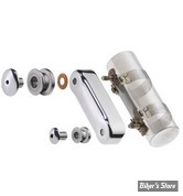 PARE BRISE NATIONAL CYCLE - KIT DE MONTAGE SPÉCIFIQUE - QUICKSET 4 - Dyna 06/17 / FXCW/C / FXBB / FXLR- FINITION : CHROME - KIT-Q143