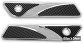 CACHES FERMETURES DE SACOCHE RIGIDES - CARL BROUHARD DESIGNS - TOURING 14UP - ELITE SERIES - CHROME