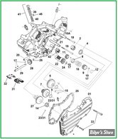  ECLATE I - PIECE N° 00 - ECLATE DES PIECES DE DISTRIBUTION - KNUCKLEHEAD 1936 / 1947