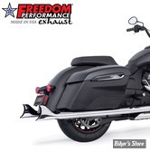 ECHAPPEMENT - FREEDOM PERFORMANCE - INDIAN CHALLENGER AVEC SACOCHES - SHARKTAIL TRUE DUALS - STD - CHROME - IN89994