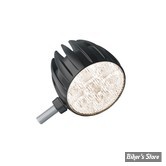 DAYRON - FEU DE JOUR / FEU DE POSITION A LEDS - KELLERMANN - Dayron® Classic - 2 FONCTIONS - FINITION : NOIR - BLANC CHAUD - ADAPTATEUR M8 - LA PIECE - 112.600