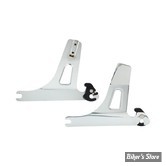 -  PLAQUES DE SISSY BAR DETACHABLES - OEM 52866-06A - DYNA 06/17 - CHROME - HD