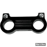ECLATE A1 - PIECE N° 13 - SUPPORT DE COMPTEUR AVEC GUIDON T-BAR - DYNA / SPORTSTER - POUR DIAMETRE DE 32.00MM / 1 1/4" - ACCUTRONIX - NOIR - GM101-B
