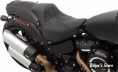 SELLE SOLO - SOFTAIL FXFB / FXFBS  18UP - DRAG SPECIALTIES - EZ-On Scorpion Stitch Solo Seat - NOIR - 0802-1128