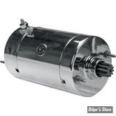 DEMARREUR HITACHI TYPE - OEM 31570-73 / 31570-73T - MOTOR FACTORY - BIG TWIN 73/88 - HITACHI TYPE - CHROME