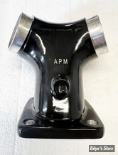 CARBURATEUR SU - PIPE D'ADMISSION - BIGTWIN 84/99 / TWINCAM 99/05 - AMERICAN PRIME MFG - NOIR - 1133-0402