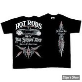 TEE-SHIRT - MOON - MOON EQUIPPED HOT RODS - COULEUR : NOIR - TAILLE 8 / XXXXL