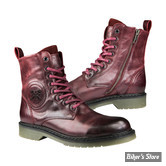 BOTTINES - JOHN DOE MOTORCYCLE - RIDING BOOTS SIXTY - BORDEAUX