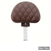 DOSSIER SADDLEMEN - LATTICE STITCH - LS BROWN DRIVER'S BACKREST - MARRON - 11567BLS
