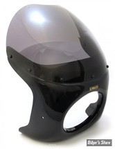 TETE DE FOURCHE - UNIVERSELLE / PHARE 7" - EMGO - VIPER FAIRING - NOIR BRILLANT - 70-52501