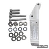 SUPPORT D ETRIER RADIAL 108MM COTÉ D & G - FRONT RADIAL BRAKE BRACKET 2000-17 HARLEY STOCK ROTOR 00/17 - COTÉ : DROIT OU GAUCHE - ALU - 116-0075