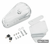 PIECE N° 00 - KIT BOITE À OUTILS TEARDROP - CÔTÉ GAUCHE - SOFTAIL 08/17 FXST / FLST - OEM 64230-08 - CHROME