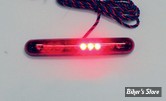 BANDE DE LEDS - 2 FONCTIONS - LONGUEUR :120 MM - CUSTOM DYNAMICS - KNIGHT RIDERZ SEQUENTIAL LED LIGHT BAR -  DOUBLE FONCTIONS - COULEUR : ROUGE - LONGUEUR 120MM / 12 LEDS - La Pièce