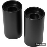 EXTENSIONS DE RISERS  LA CHOPPERS - POUR DIAMETRE DE RISERS / GUIDON DE 32,00MM (1 1/4") - HAUTEUR : 50,00MM (2") - NOIR MAT