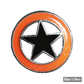 PIN'S - MCS - LONE STAR - ORANGE / NOIR