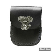 ETUI ZIPPO - CUIR - V-TWIN 