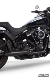 - ECHAPPEMENT - TWO BROTHERS RACING - SOFTAIL M8 FLSB / FLHC - COMP-S 2/1 GEN II - NOIR - 005-4970199-BSG