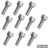 VIS TETE ALLEN / BTR - 10-24 X 12.70MM / 1/2" - COLONY - CHROME - LE PAQUET 10 PIECES