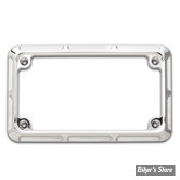 ENTOURAGE DE PLAQUE - ARLEN NESS - BEVELED - CHROME - 12-143