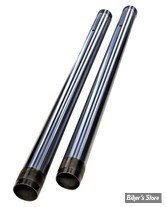 ECLATE N - PIECE N° 55 - TUBES DE FOURCHES 43MM - LONGUEUR : 22 1/2 - CUSTOM CYCLE ENGINEERING - DLC BLACK DIAMOND