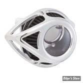FILTRE A AIR - ARLEN NESS - CLEAR TEAR SERIES AIR CLEANER - TOURING 02/07 / SOFTAIL 00/15 / DYNA 99/17 / TWINCAM CARBU CV 99/06 - CHROME - 18-978