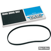 133 DENTS / LARGEUR : 24MM - COURROIE SECONDAIRE DRAG SPECIALTIES - CARBON FIBER - 40000001