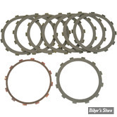 ECLATE C - PIECE N° 09 - DISQUES D'EMBRAYAGE - BIG TWIN & TWIN CAM 98/17 - OEM 37932-98 - ALTO - ARAMID - 095752KP - LE  KIT