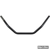 GUIDON DRAG BAR - DRAG SPECIALTIES - FLAT TRACK - AVEC EMPREINTES / TBW  - NOIR MAT