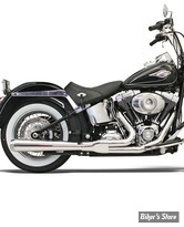 ECHAPPEMENT BASSANI - ROAD RAGE 2EN1 - Softail 00/17 - LONG/CHROME - 12111J     