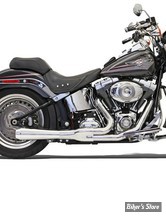 ECHAPPEMENT BASSANI - ROAD RAGE 2EN1 - SOFTAIL 00/17 - COURT/CHROME